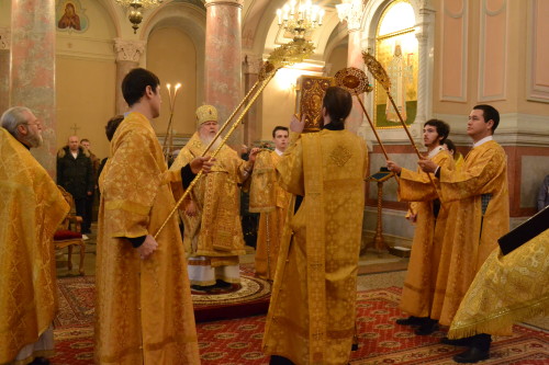 Служение Архиепископа Филарета (Карагодина) 22 ноября 2015